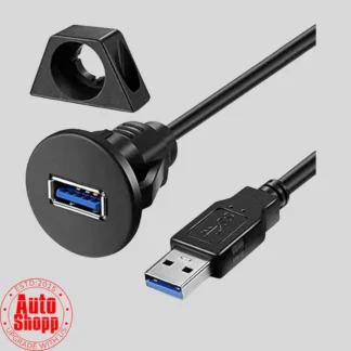 SINGLE USB EXTENSION CABLE (ROUND)