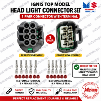 Ignis Top Model Head Light Connector Set