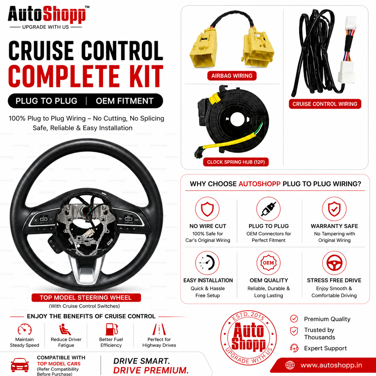 GRAND VITARA CRUISE CONTROL ACTIVATION WIRING SET