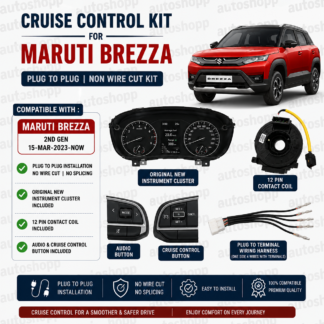 CRUISE CONTROL KIT FOR MARUTI BREZZA