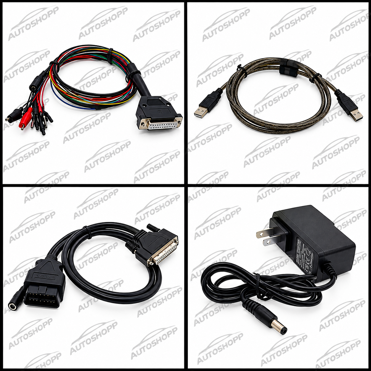 SM2 Pro J2534 VCI ECU Programmer Tool with 67-in-1 Dongle – OBD & Bench Flash Tool - Image 3