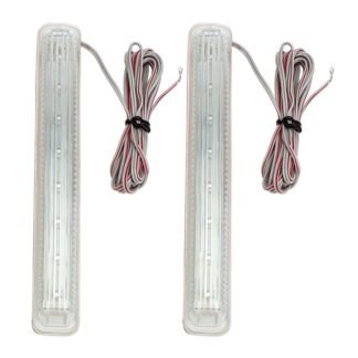 Universal Car Rearview Mirror LED Blinker Light Strips (Pair)